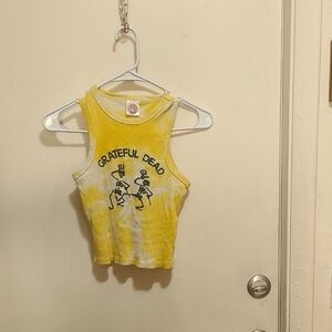 Grateful Dead Kids Yellow Tank Top
